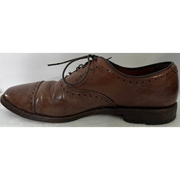 Allen Edmonds Park Avenue Men Size 8 D Chili Brown Dainite Sole Port Washington main image 7